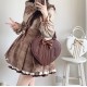 Morning Glory Violin Embroidered Heart Shaped Bag(Limited Stock/5 Colours/Full Payment Without Shipping)